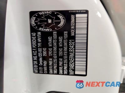 Zdjęcie 14 z 14 samochodu: 2021 PORSCHE MACAN S VIN:WP1AB2A59MLB34321 - miniatura