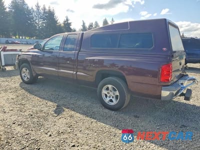 Drugie zdjęcie samochodu z przodu: 2005 DODGE DAKOTA SLT VIN:1D7HE42NX5S198768 - miniatura