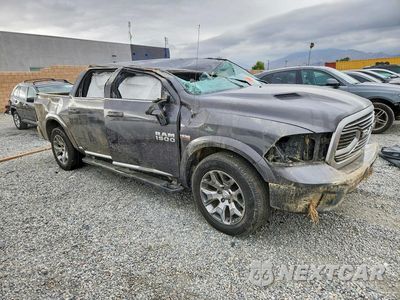 Czwarte zdjęcie samochodu z boku: 2018 RAM 1500 LONGHORN VIN:1C6RR6PT6JS106014 - miniatura
