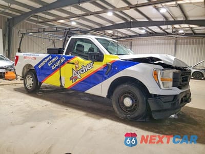 Czwarte zdjęcie samochodu z boku: 2021 FORD F150 VIN:1FTMF1CB4MKE97129 - miniatura