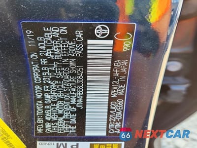 Zdjęcie 12 z 12 samochodu: 2020 TOYOTA COROLLA XSE VIN:JTNA4RBE8L3084251 - miniatura