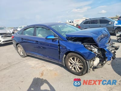 Czwarte zdjęcie samochodu z boku: 2015 HYUNDAI SONATA SE VIN:5NPE24AFXFH155984 - miniatura