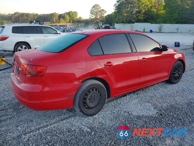 Trzecie zdjęcie samochodu z tyłu: 2012 VOLKSWAGEN JETTA VIN:3VWDP7AJ7CM050082 - miniatura