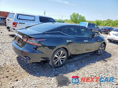 Trzecie zdjęcie samochodu z tyłu: 2021 NISSAN MAXIMA SV VIN:1N4AA6CV4MC503147 - miniatura