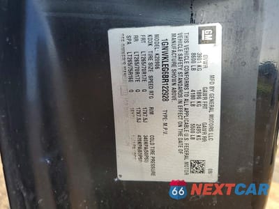 Zdjęcie 14 z 14 samochodu: 2011 CHEVROLET SUBURBAN K2500 LS VIN:1GNWKLEG6BR122928 - miniatura