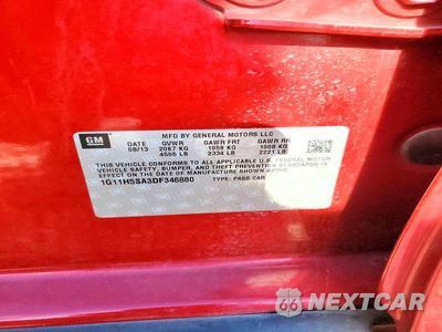 Zdjęcie 12 z 12 samochodu: 2013 CHEVROLET MALIBU LTZ VIN:1G11H5SA3DF346880 - miniatura