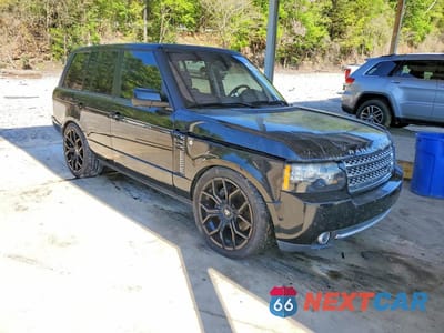 Czwarte zdjęcie samochodu z boku: 2012 LAND ROVER RANGE ROVER HSE LUXURY VIN:SALMF1E42CA389345 - miniatura