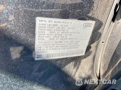 Zdjęcie 10 z 10 samochodu: 2014 AUDI Q7 PRESTIGE VIN:WA1DGAFE0ED014027 - miniatura