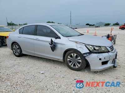 Czwarte zdjęcie samochodu z boku: 2013 HONDA ACCORD LX VIN:1HGCR2F38DA117455 - miniatura