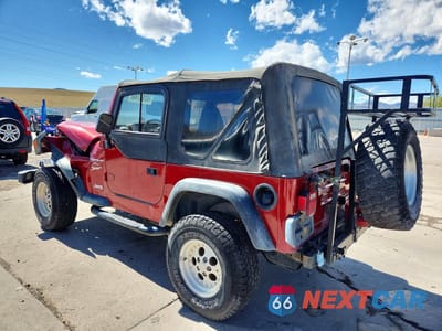 Drugie zdjęcie samochodu z przodu: 1998 JEEP WRANGLER / TJ SPORT VIN:1J4FY19SXWP757656 - miniatura