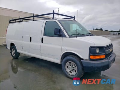 Czwarte zdjęcie samochodu z boku: 2016 CHEVROLET EXPRESS 2500 CARGO DELIVERY VAN VIN:1GCWGBFF1G1209684 - miniatura