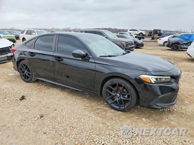 Czwarte zdjęcie samochodu z boku: 2022 HONDA CIVIC SPORT VIN:2HGFE2F50NH548613 - miniatura