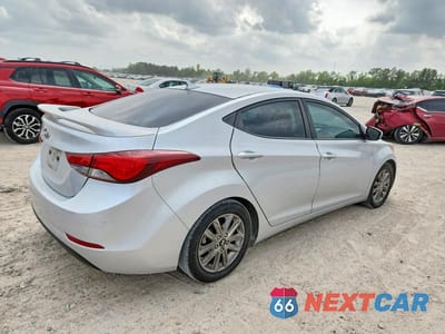 Trzecie zdjęcie samochodu z tyłu: 2014 HYUNDAI ELANTRA SE VIN:KMHDH4AE9EU210734 - miniatura