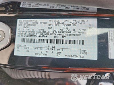 Zdjęcie 14 z 14 samochodu: 2025 FORD ESCAPE ST LINE VIN:1FMCU0MN3SUA64399 - miniatura
