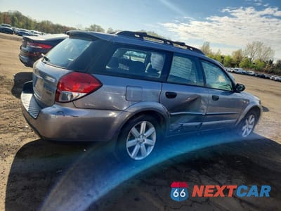 Trzecie zdjęcie samochodu z tyłu: 2009 SUBARU OUTBACK 2.5I VIN:4S4BP61C697339099 - miniatura