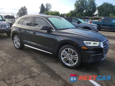 Czwarte zdjęcie samochodu z boku: 2018 AUDI Q5 PRESTIGE VIN:WA1CNAFY1J2003149 - miniatura