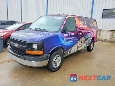 2014 CHEVROLET EXPRESS G2500 UTILITY / SERVICE VAN 1GCWGFCB6E1126256 - główne zdjęcie licytacji z USA - miniatura