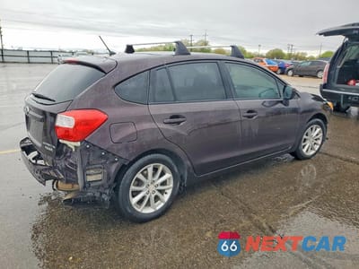 Trzecie zdjęcie samochodu z tyłu: 2013 SUBARU IMPREZA PREMIUM VIN:JF1GPAC63D2865772 - miniatura