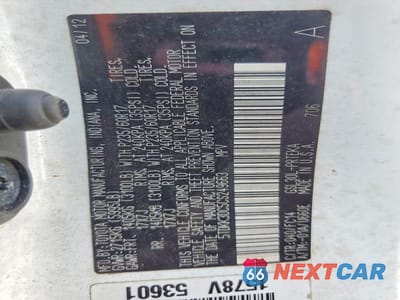 Zdjęcie 13 z 13 samochodu: 2012 TOYOTA SIENNA LE VIN:5TDKK3DC5CS249663 - miniatura