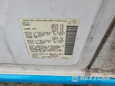Zdjęcie 13 z 13 samochodu: 2018 NISSAN NV 1500 S VIN:1N6BF0KM2JN802784 - miniatura