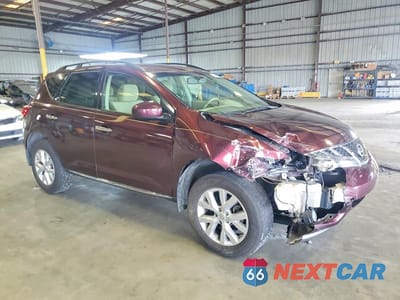 Czwarte zdjęcie samochodu z boku: 2013 NISSAN MURANO S VIN:JN8AZ1MW7DW320812 - miniatura