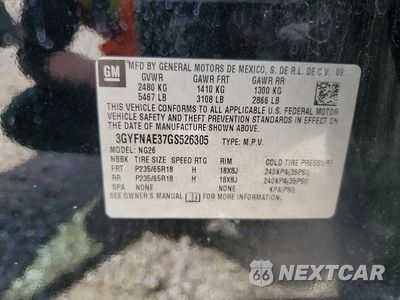 Zdjęcie 14 z 14 samochodu: 2016 CADILLAC SRX VIN:3GYFNAE37GS526305 - miniatura