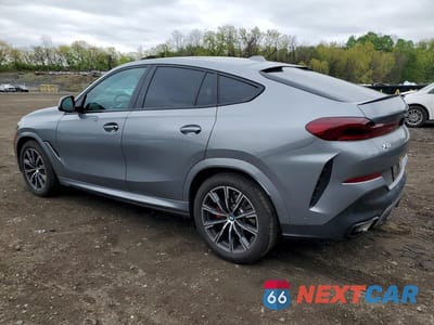 Drugie zdjęcie samochodu z przodu: 2024 BMW X6 XDRIVE40I VIN:5UX33EX06R9S41334 - miniatura