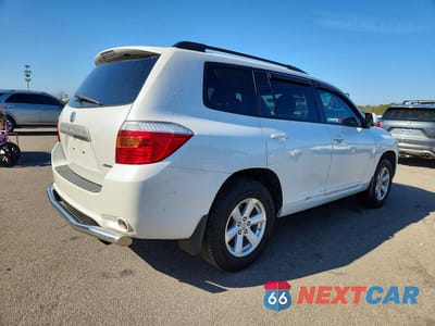 Trzecie zdjęcie samochodu z tyłu: 2010 TOYOTA HIGHLANDER SE VIN:5TDJK3EH3AS033619 - miniatura