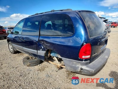 Drugie zdjęcie samochodu z przodu: 2000 DODGE GRAND CARAVAN SE VIN:2B4GP44R5YR614776 - miniatura