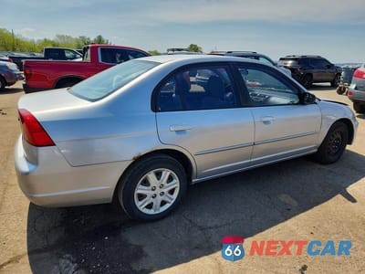 Trzecie zdjęcie samochodu z tyłu: 2003 HONDA CIVIC EX VIN:2HGES26833H586414 - miniatura