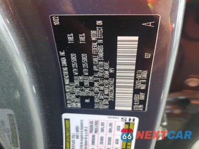 Zdjęcie 13 z 13 samochodu: 2022 LEXUS NX 350 VIN:2T2KGCEZ3NC014822 - miniatura