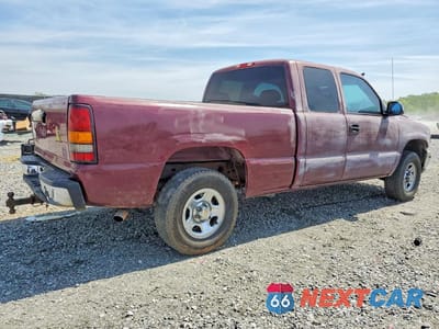 Trzecie zdjęcie samochodu z tyłu: 2000 CHEVROLET SILVERADO K1500 VIN:1GCEK19T8YZ360143 - miniatura