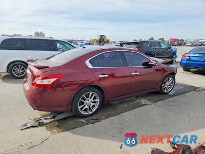 Trzecie zdjęcie samochodu z tyłu: 2009 NISSAN MAXIMA 3.5 S VIN:1N4AA51E69C844280 - miniatura
