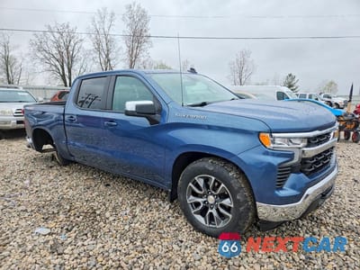Czwarte zdjęcie samochodu z boku: 2024 CHEVROLET SILVERADO K1500 LT-L VIN:1GCPDKEK7RZ162273 - miniatura