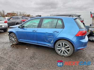 Drugie zdjęcie samochodu z przodu: 2017 VOLKSWAGEN GOLF S VIN:3VW217AU8HM016422 - miniatura