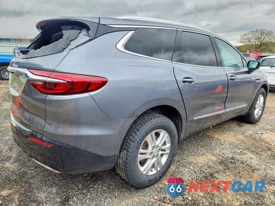 Trzecie zdjęcie samochodu z tyłu: 2021 BUICK ENCLAVE ESSENCE VIN:5GAEVAKW8MJ176259 - miniatura