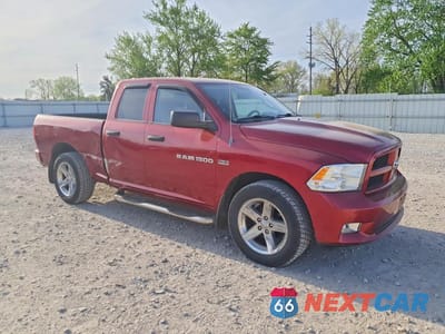 Czwarte zdjęcie samochodu z boku: 2012 DODGE RAM 1500 ST VIN:1C6RD7FT5CS341061 - miniatura