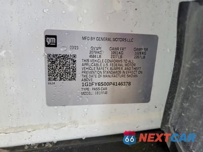 Zdjęcie 13 z 13 samochodu: 2023 CHEVROLET BOLT EUV LT VIN:1G1FY6S00P4146378 - miniatura