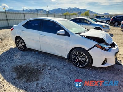 Czwarte zdjęcie samochodu z boku: 2016 TOYOTA COROLLA S PLUS VIN:2T1BURHE1GC705231 - miniatura