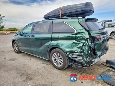 Drugie zdjęcie samochodu z przodu: 2025 TOYOTA SIENNA XLE 7-PASSENGER VIN:5TDJRKECXSS253061 - miniatura
