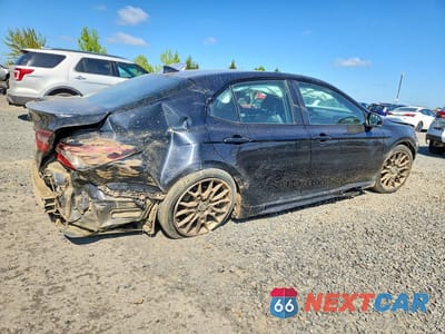 Trzecie zdjęcie samochodu z tyłu: 2023 TOYOTA CAMRY HYBRID SE NIGHTSHADE VIN:4T1T31AK7PU047132 - miniatura