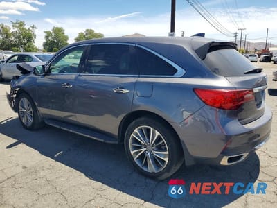 Drugie zdjęcie samochodu z przodu: 2017 ACURA MDX TECHNOLOGY VIN:5FRYD4H52HB026593 - miniatura