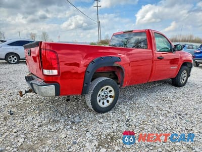 Trzecie zdjęcie samochodu z tyłu: 2007 GMC NEW SIERRA C1500 VIN:1GTEC14C47E585475 - miniatura