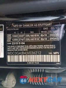 Zdjęcie 13 z 13 samochodu: 2018 MERCEDES-BENZ GLC 300 VIN:WDC0G4JB4JV036212 - miniatura