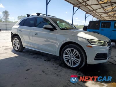 Czwarte zdjęcie samochodu z boku: 2019 AUDI Q5 PREMIUM PLUS VIN:WA1BNAFY5K2041562 - miniatura