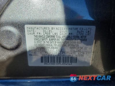 Zdjęcie 13 z 13 samochodu: 2021 NISSAN VERSA SV VIN:3N1CN8EV2ML856462 - miniatura