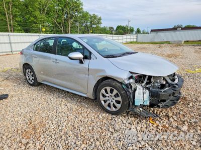 Czwarte zdjęcie samochodu z boku: 2022 TOYOTA COROLLA LE VIN:5YFEPMAE5NP342947 - miniatura