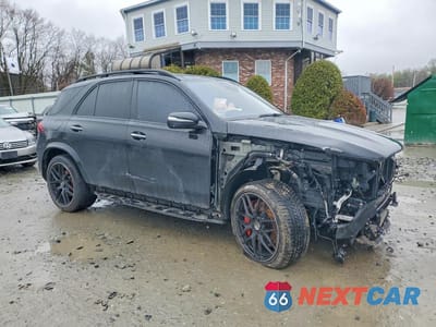 Czwarte zdjęcie samochodu z boku: 2025 MERCEDES-BENZ GLE 63 S 4MATIC AMG VIN:4JGFB8KBXSB313075 - miniatura