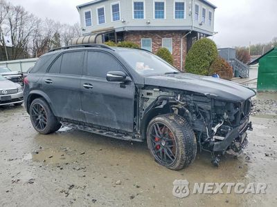 Czwarte zdjęcie samochodu z boku: 2025 MERCEDES-BENZ GLE 63 S 4MATIC AMG VIN:4JGFB8KBXSB313075 - miniatura