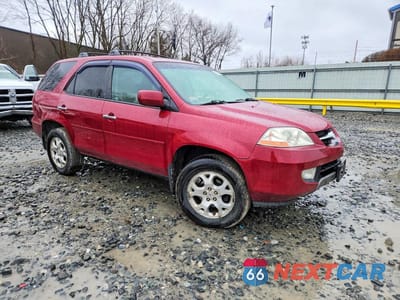 Czwarte zdjęcie samochodu z boku: 2002 ACURA MDX TOURING VIN:2HNYD18882H535125 - miniatura